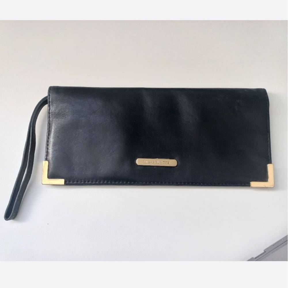 Michael Kors Butter Soft Leather Clutch Wristlet